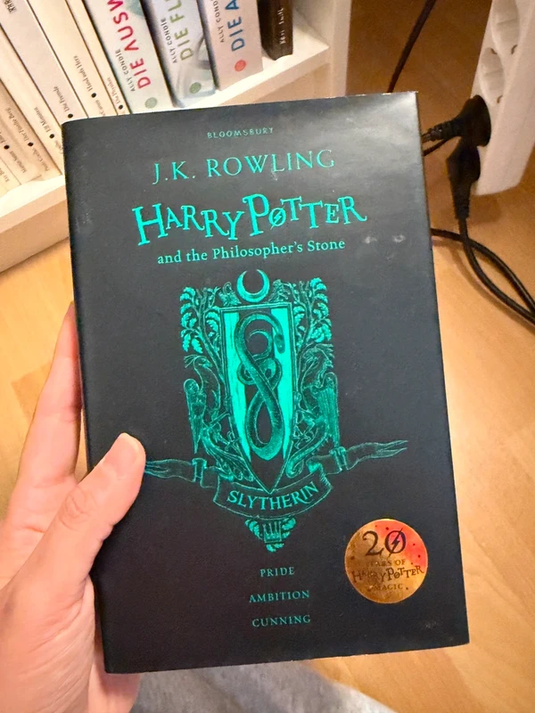 Harry potter Stein der Weisen slytherin Edition