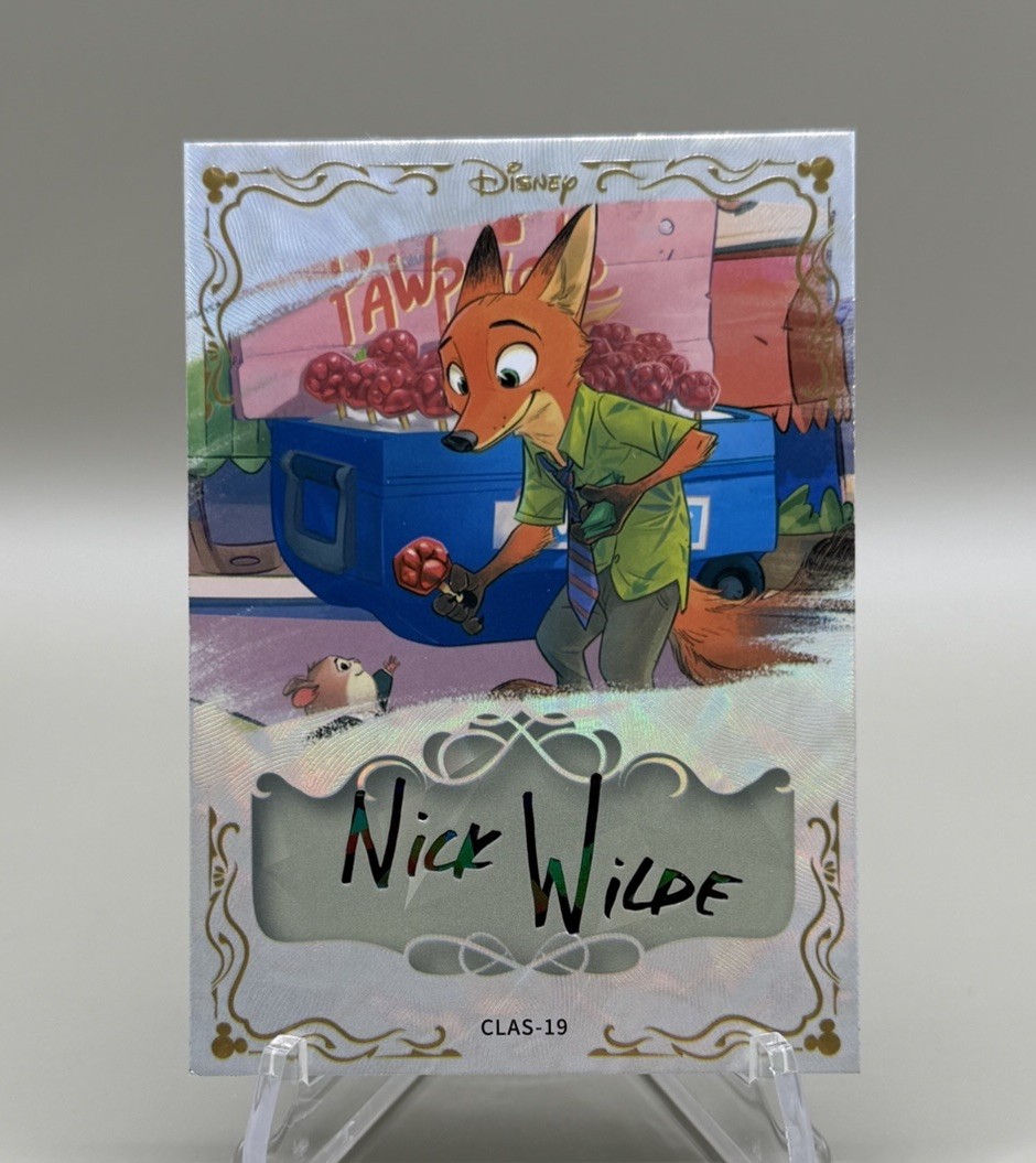 2025 Vancards Moonlight Series Disney Nick Wilde Print Auto 1208 #CLAS-19