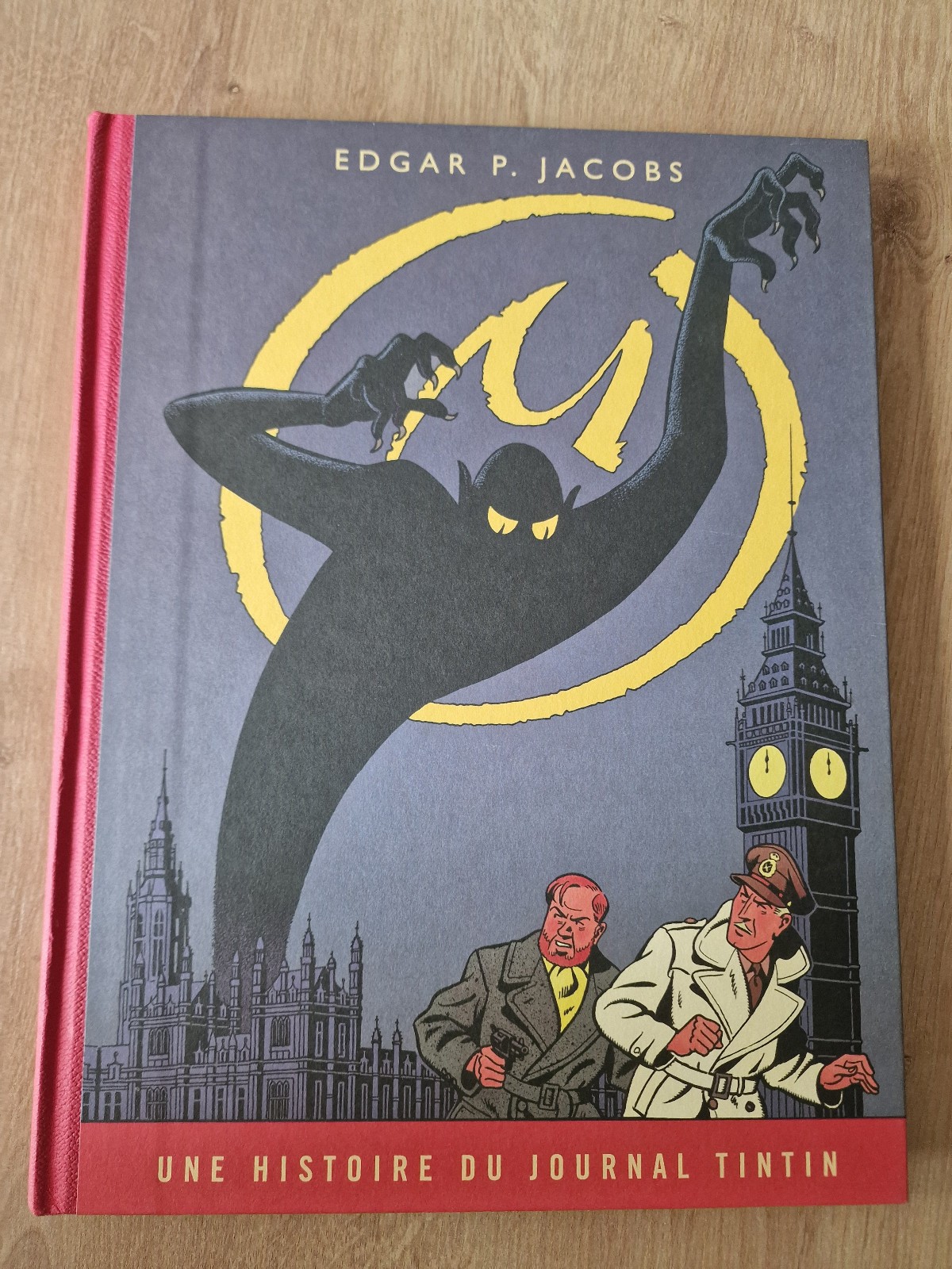 BD 1ère édition avec 4 documents , La marque jaune , Edgard Jacobs , 2012 en TBE