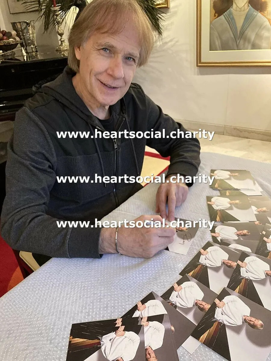 Richard Clayderman – Forever Love hand signed cd autografato 07