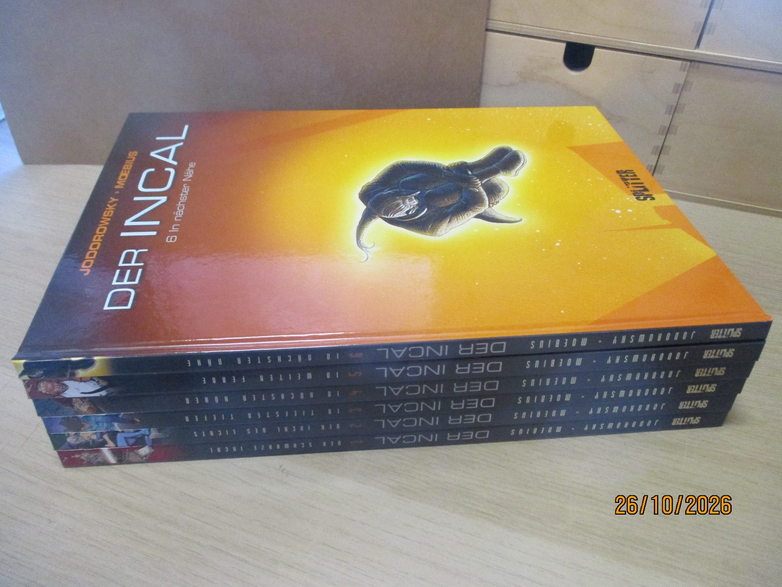 Der Incal # 1-6 HC Splitter Moebius
