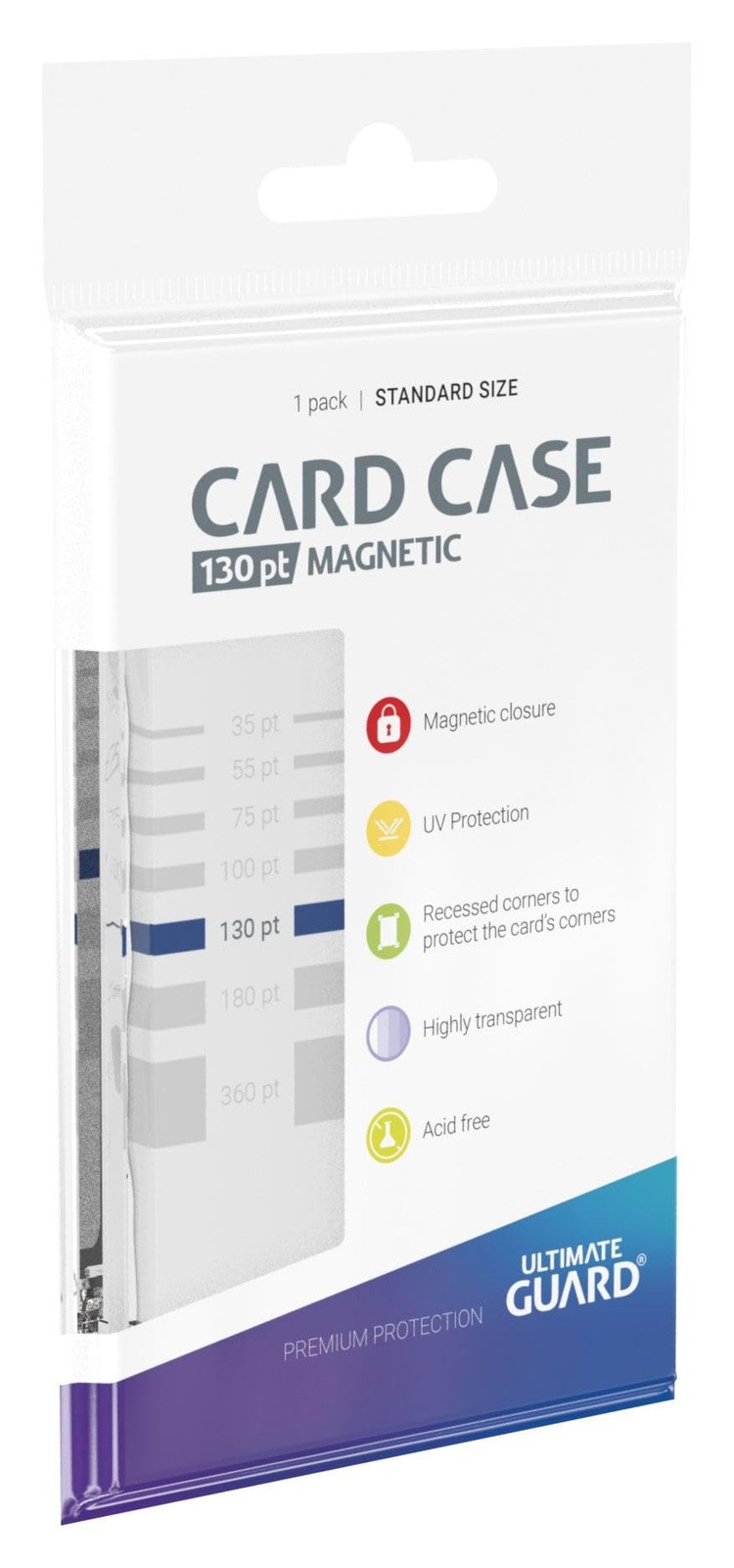 Magnetic Card Case 130 pt Étui Magnétique pour Cartes 130 pt Clair