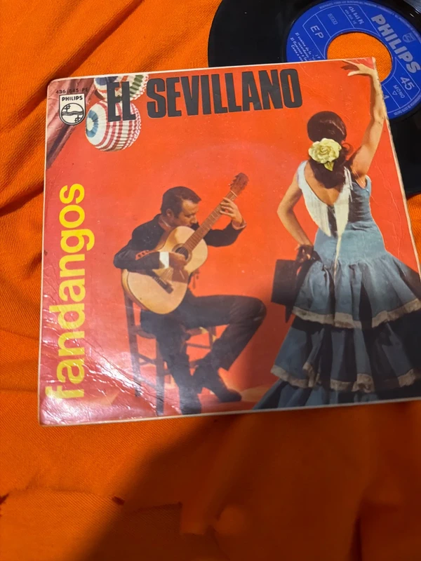 Disco vinilo el sevillano 7 pulgadas