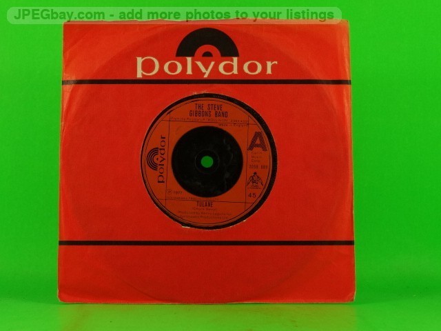 THE STEVE GIBBONS BAND TULANE (148) 2 Track 7" Single including Company Sleeve P