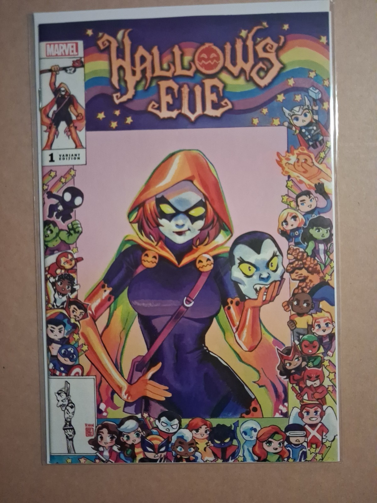 Hallow's Eve #1 Rian Gonzales Marvel Comics Edizione Variante 2023 LTD 3000