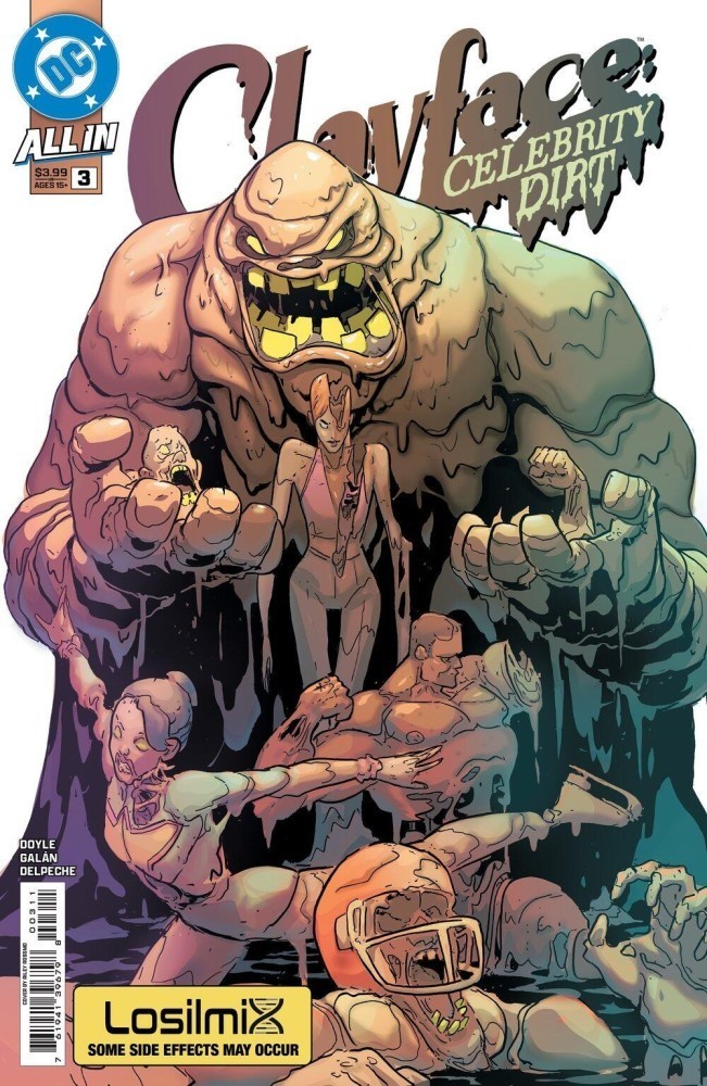Clayface: Celebrity Dirt #3 Riley Rossmo copertina regolare quasi come nuova