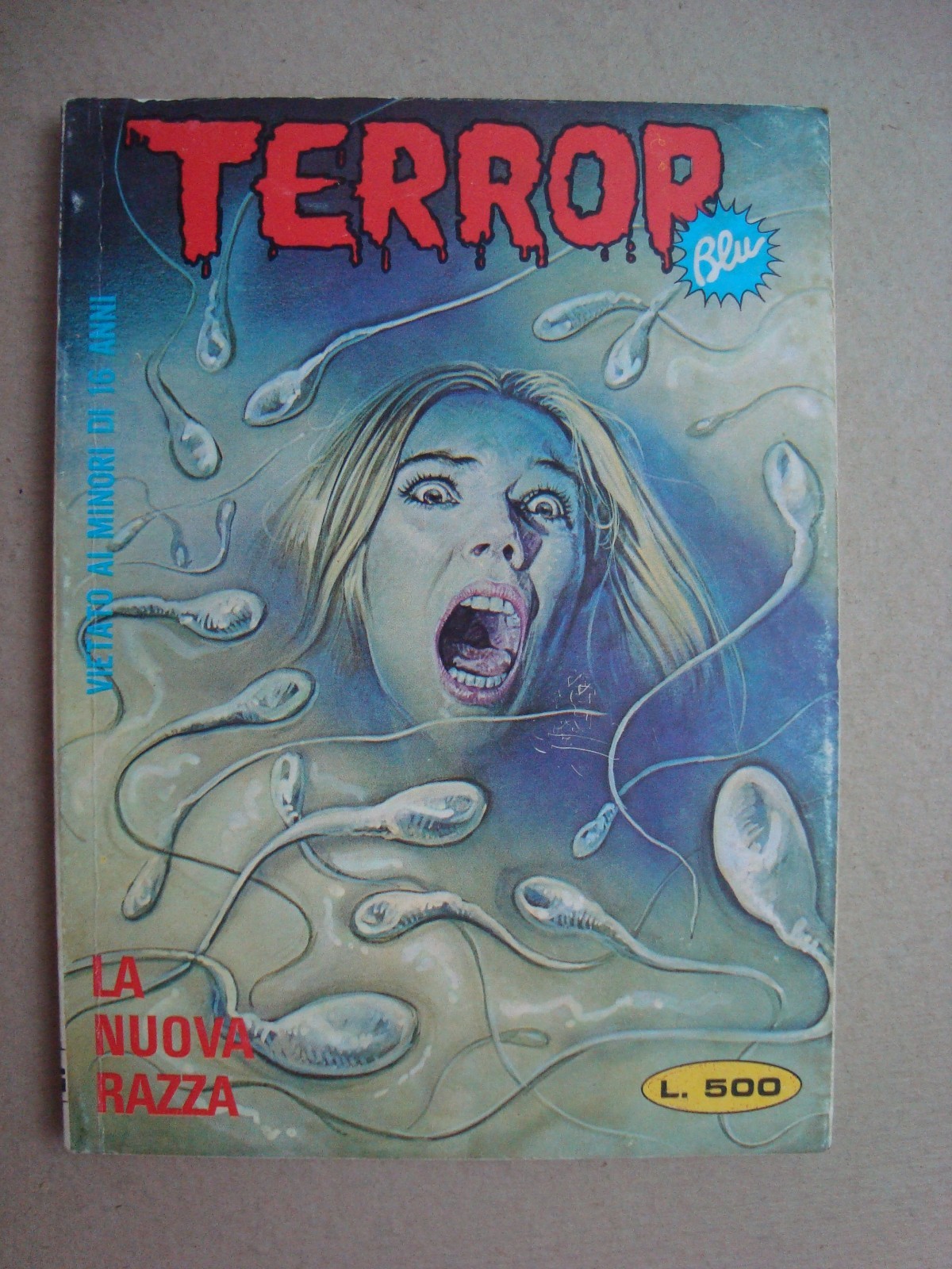 terror blu n°105 ed.ediperiodici 1981