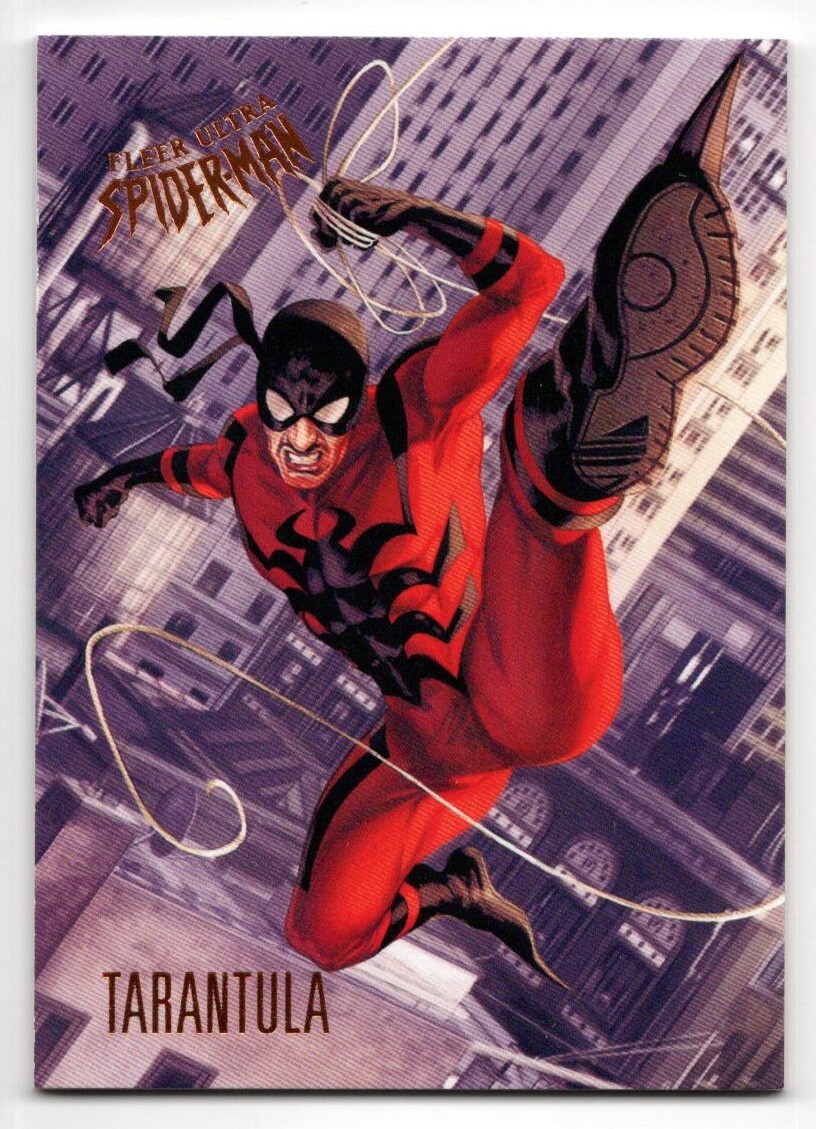 Carta Set Base Fleer Ultra Spider-Man 2017 #42...TARANTULA