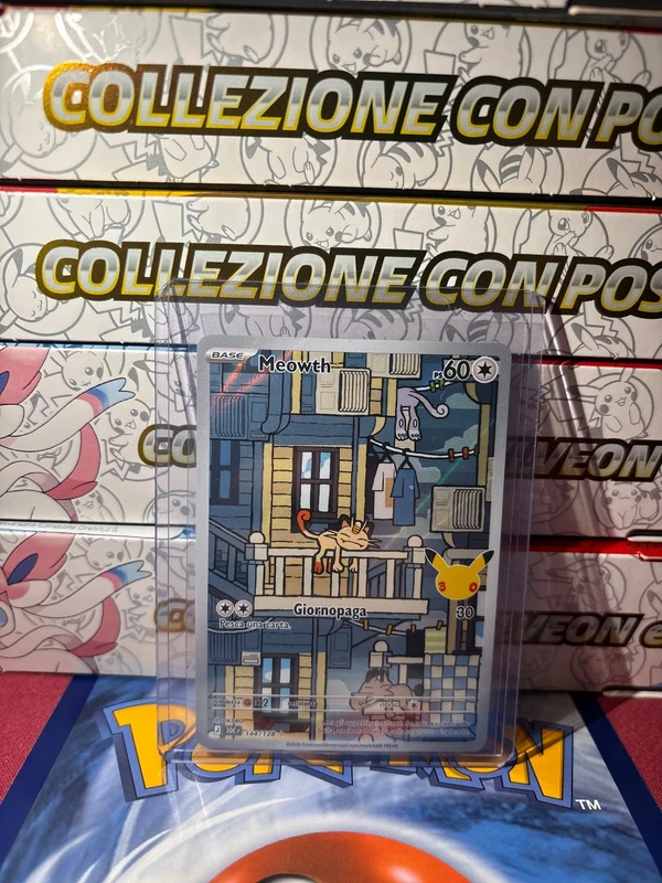 Meowth 144/128 30esimo anniversario NearMint