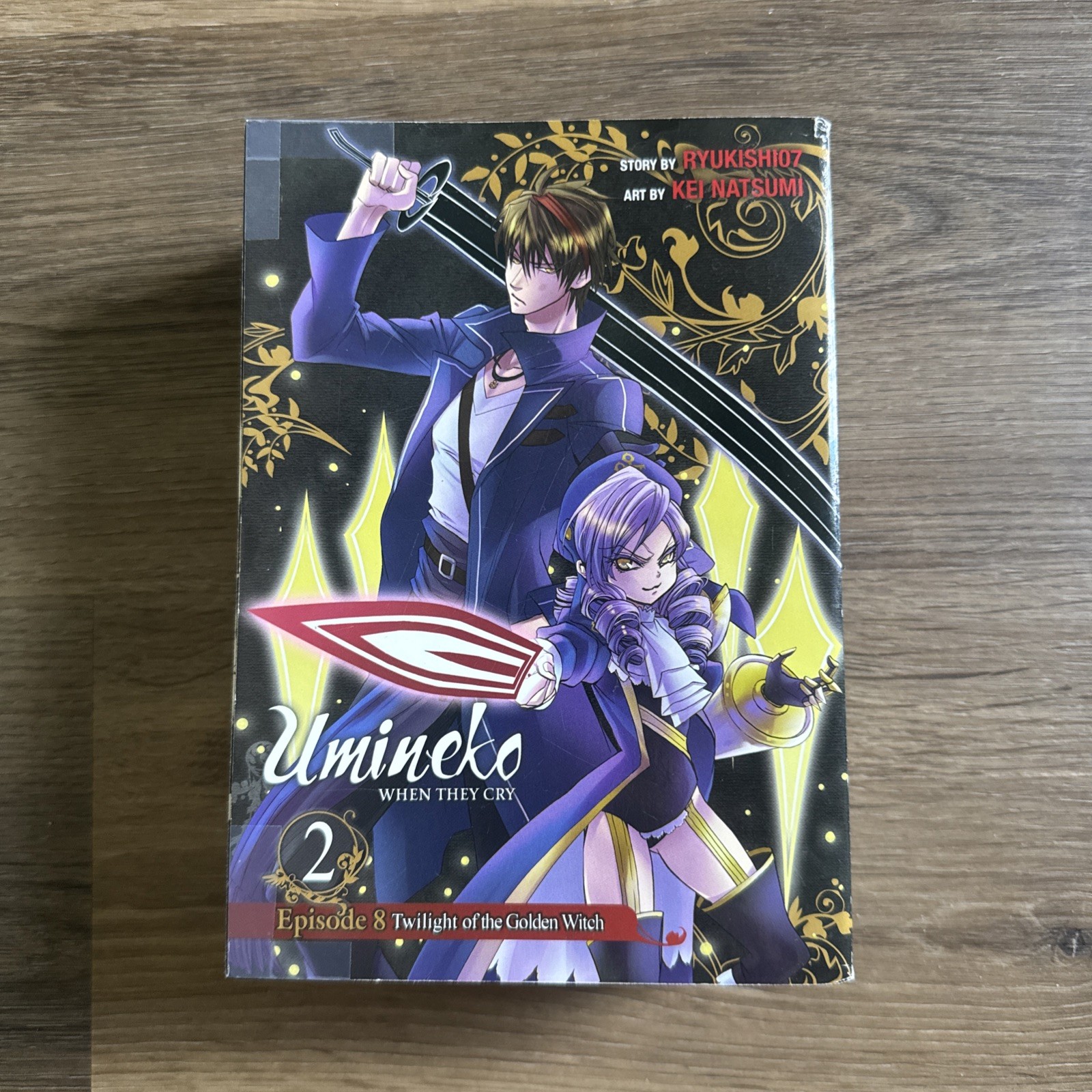 Umineko When They Cry Episodio 8 Il Crepuscolo della Strega d'Oro Vol 2 Manga Inglese