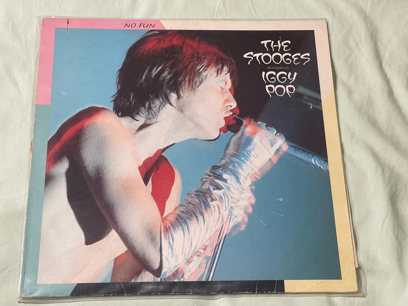 Vinile LP The Stooges feat. Iggy Pop - No Fun (Elektra German Pressing)