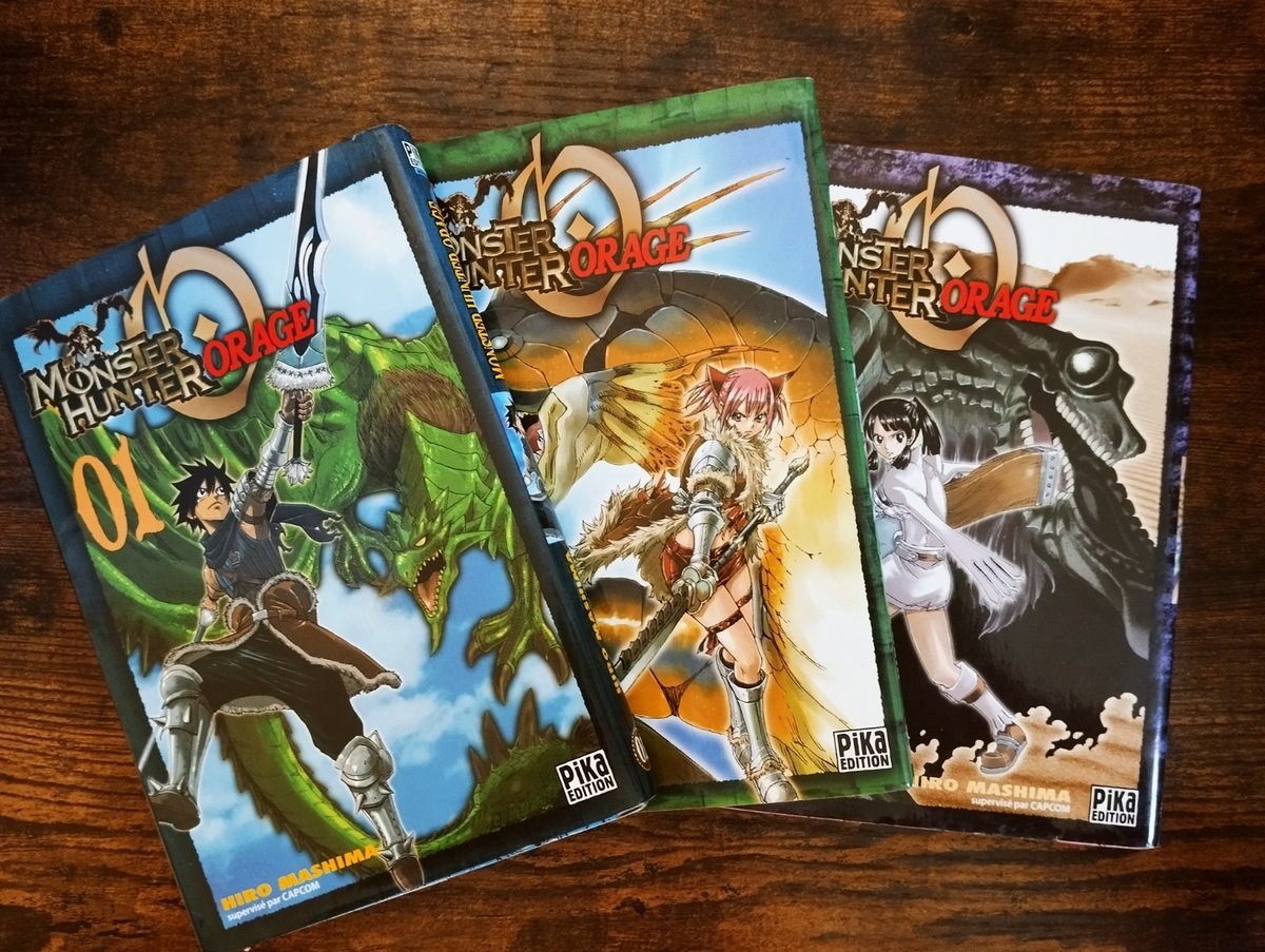 Monster Hunter Orage - Tomes 1 à 3 - Manga FR Hiro Mashima