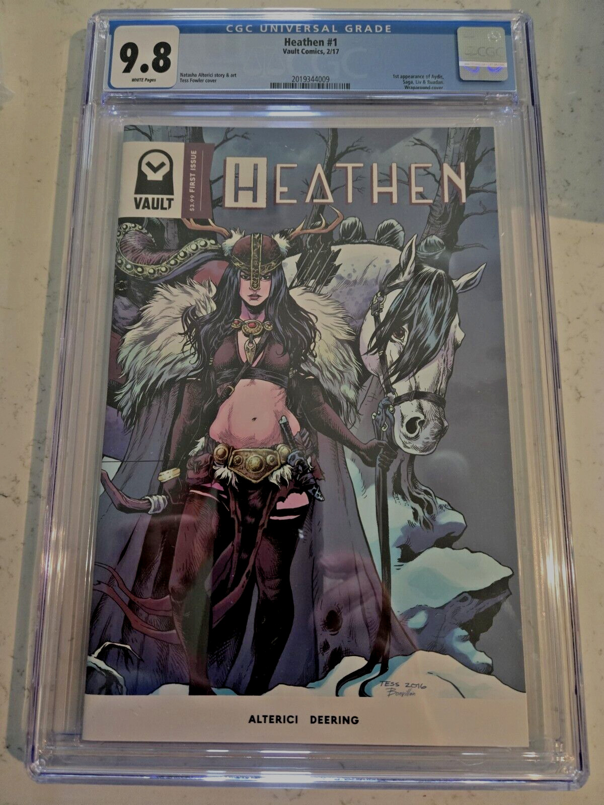 Heathen 1 Comic CGC 9.8