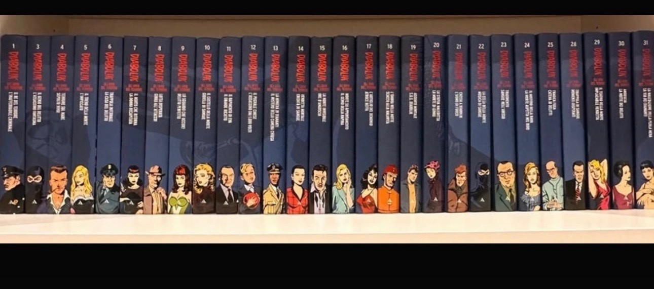 Fumetto Diabolik - Gli anni del terrore incompleta
