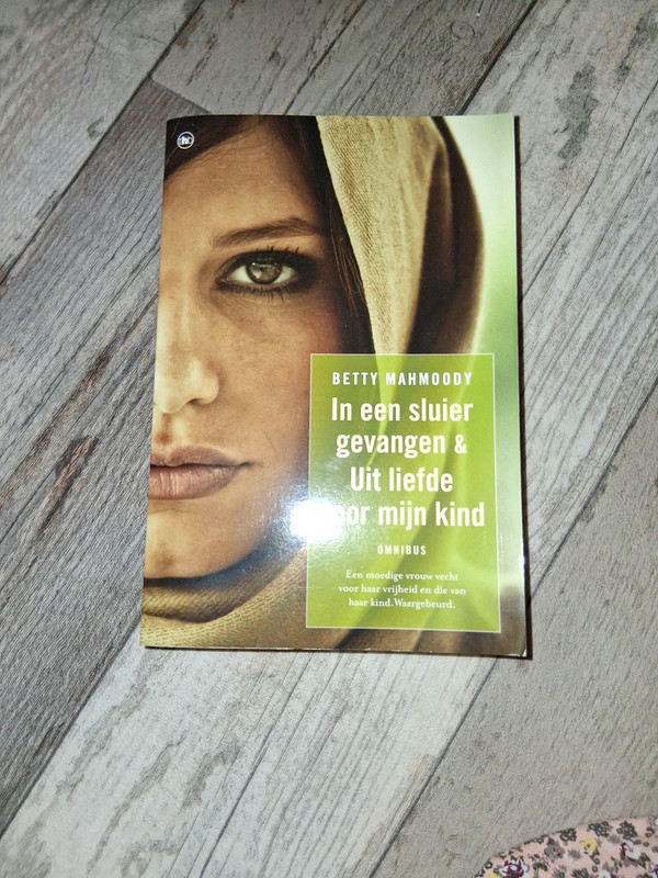 in een sluier gevangen