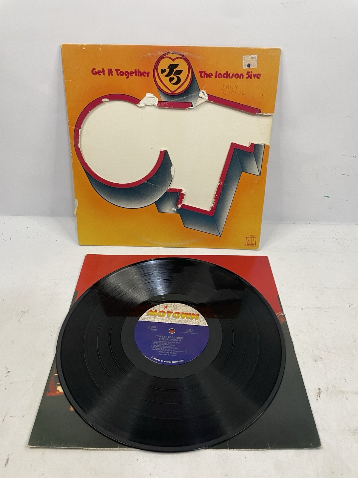 The Jackson 5 Get It Together LP Vinyl Record 1973 Original US 1st Press Motown
