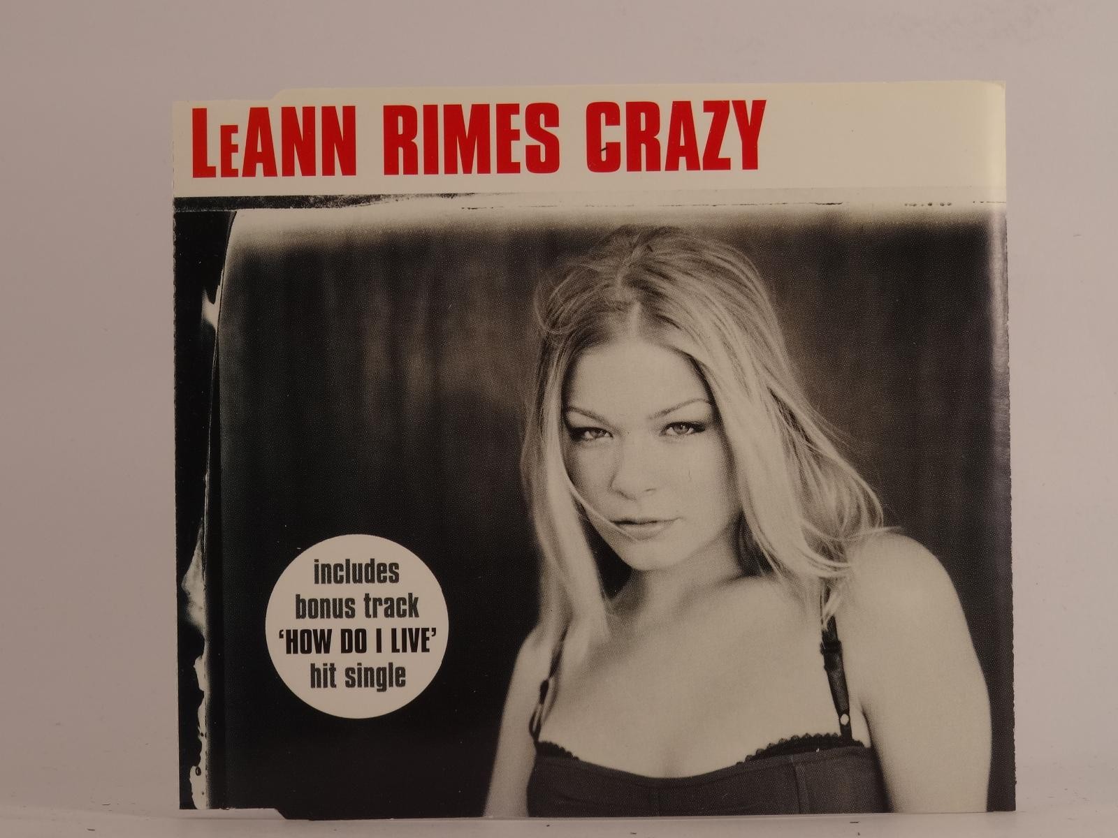 LEANN RIMES CRAZY (F70) 3 Track CD Single including Picture Sleeve LONDON