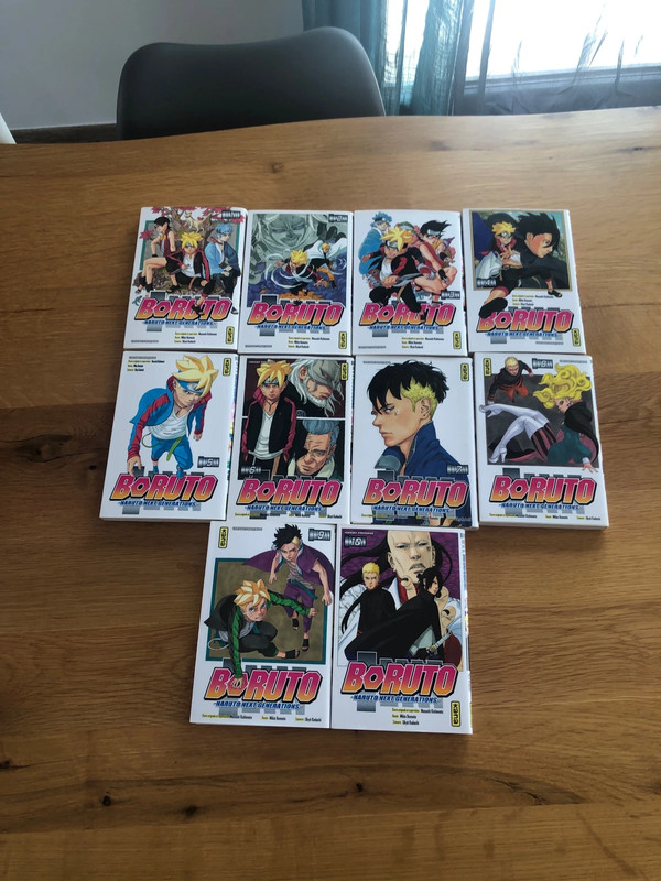 Lot 10 mangas Boruto