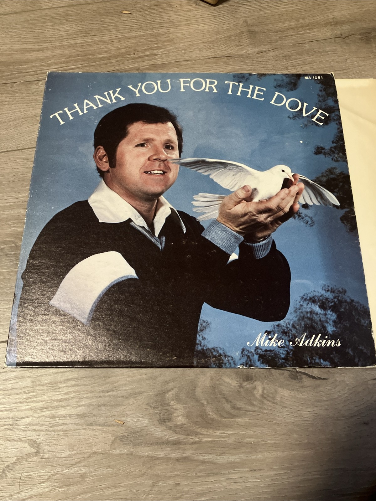 Mike Adkins – Thank You For The Dove Record 1978 Private Press Gospel 33 RPM LP
