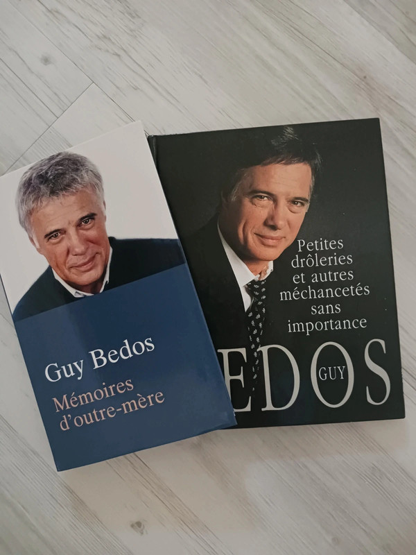 2 livres de Guy Bedos