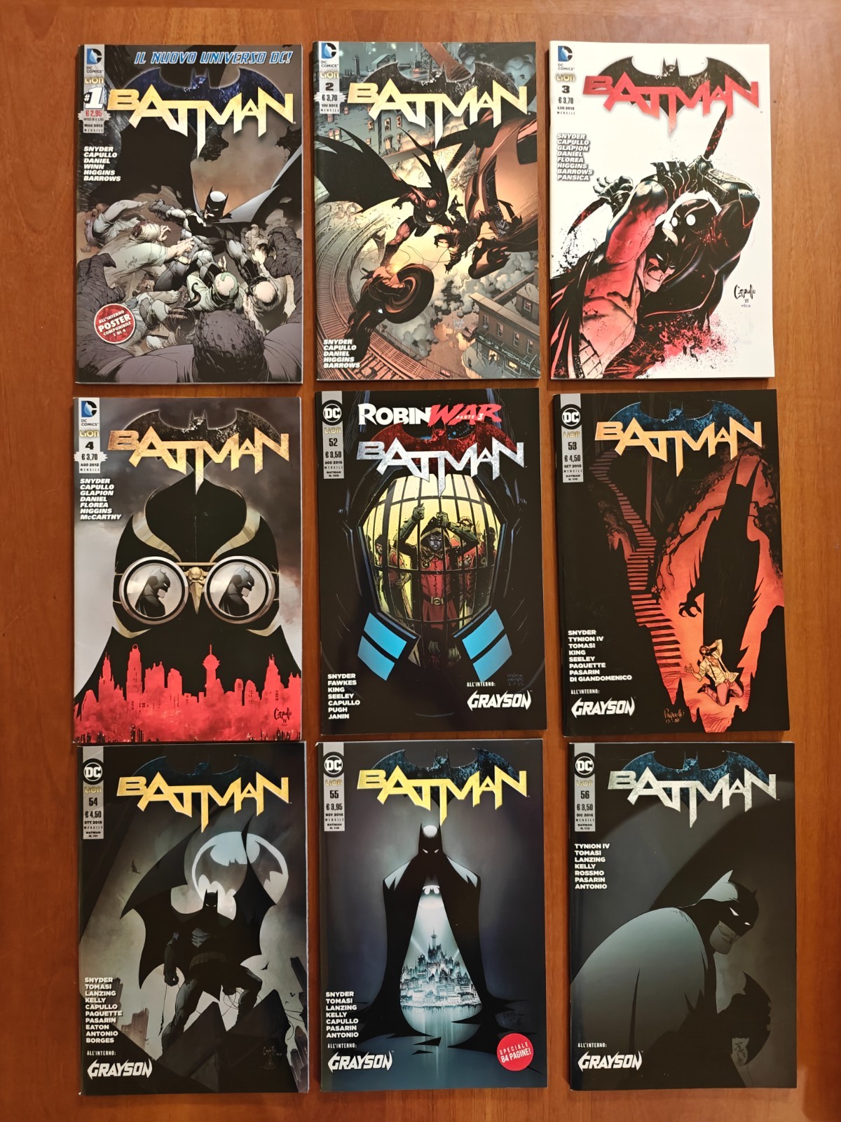 BATMAN  ( LION )  COMPLETA DAL N. 1 AL N. 56