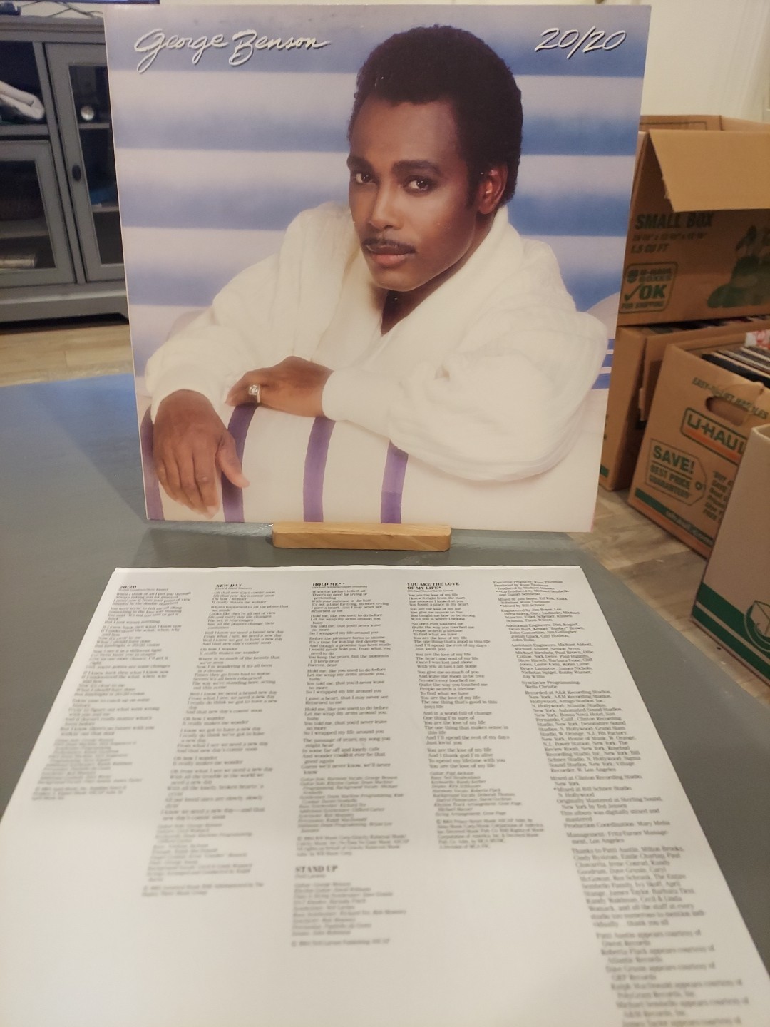 George Benson 20/20 Vinyl LP Records COVER & INNER SLEEVE ONLY. NO RECORD. EX