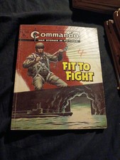Commando storie di guerra in foto Regno Unito DC Thompson 1065 rivista tascabile vintage