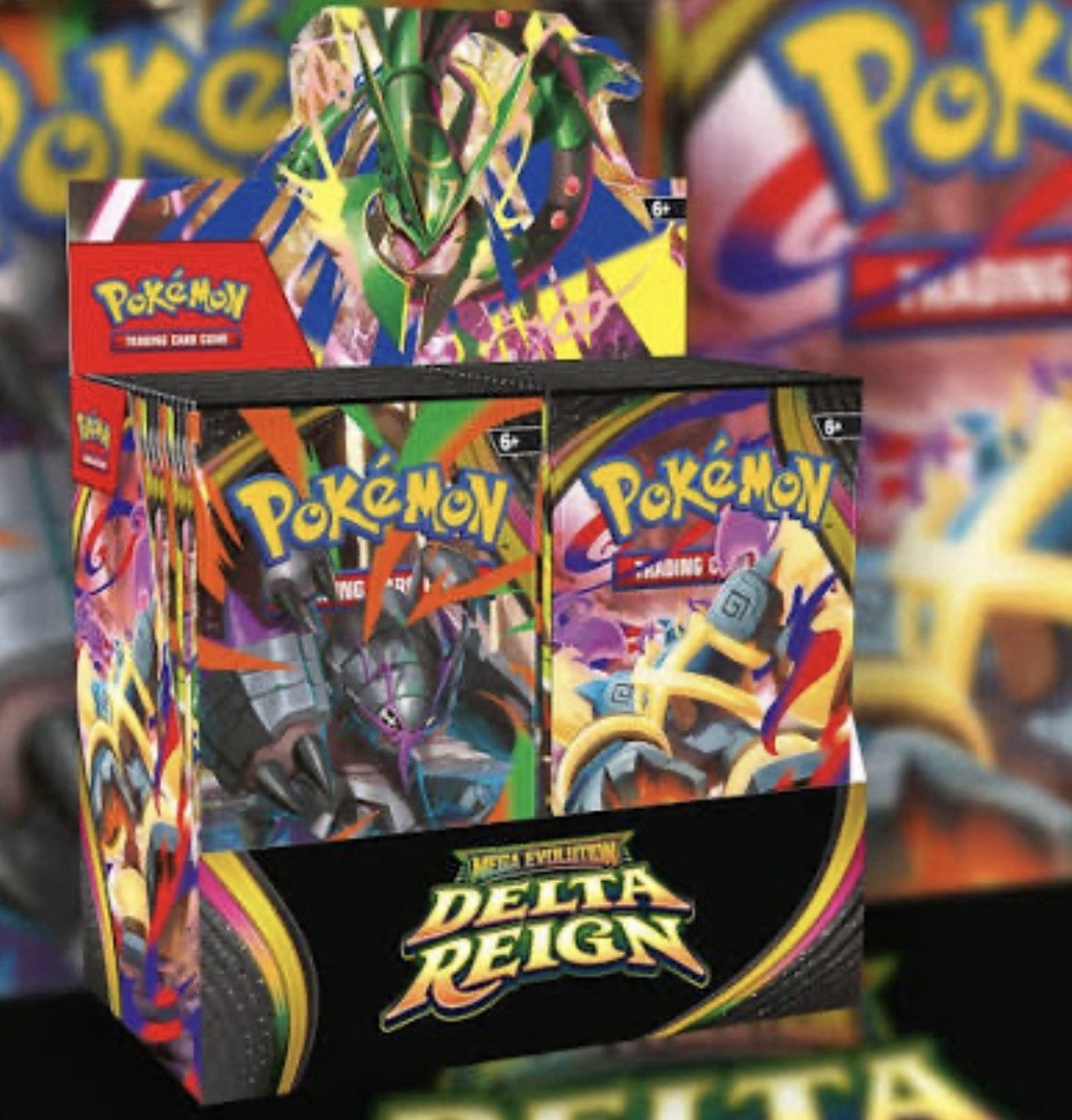 Pokemon Mega Evolution Delta Reign Booster Box Factory Sealed Presale 11/6