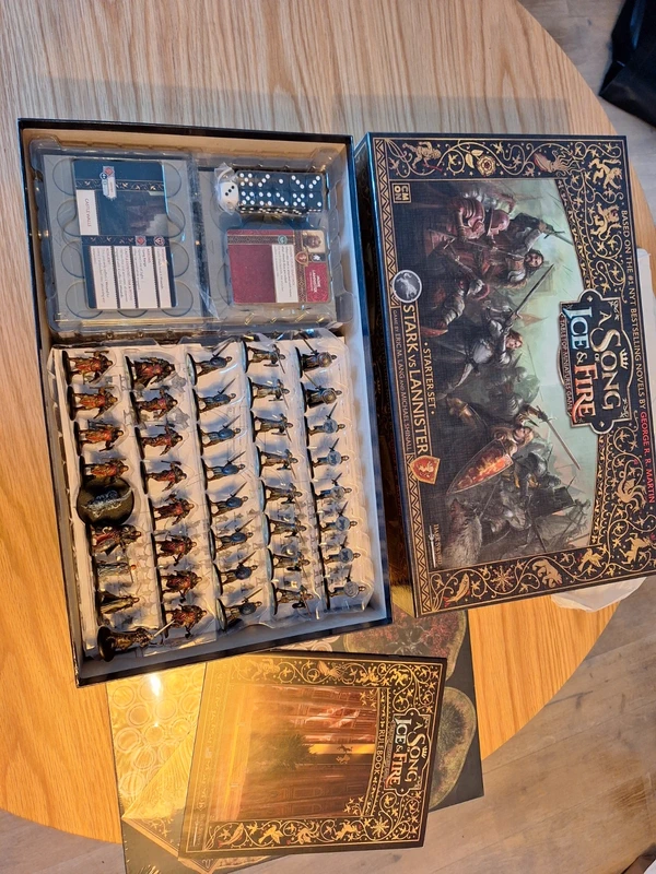 A song of ice & fire miniature game - starter set hand painted