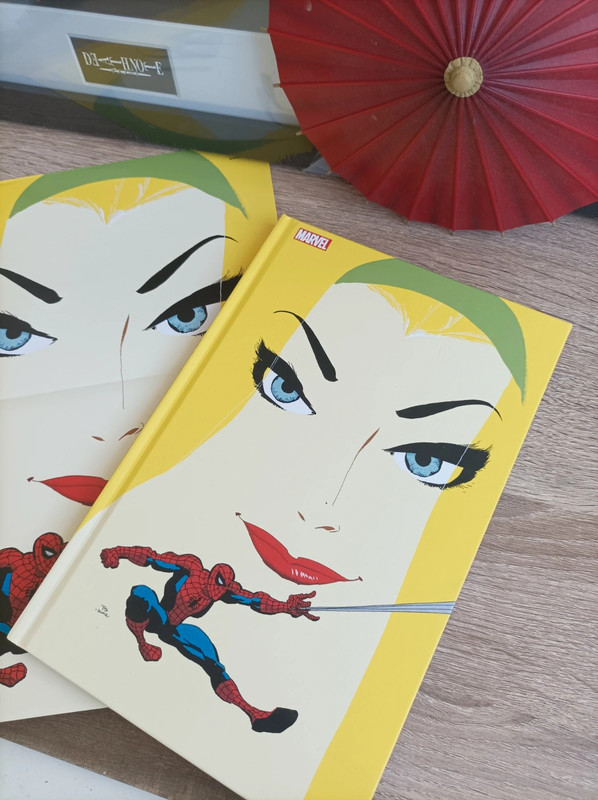Album Rigide Spider-Man Bleu avec poster Marvel Comics