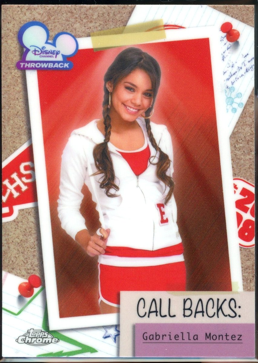 2026 Topps Disney Gabriella Montez High School Musical 20° Anniversario #HSM-2