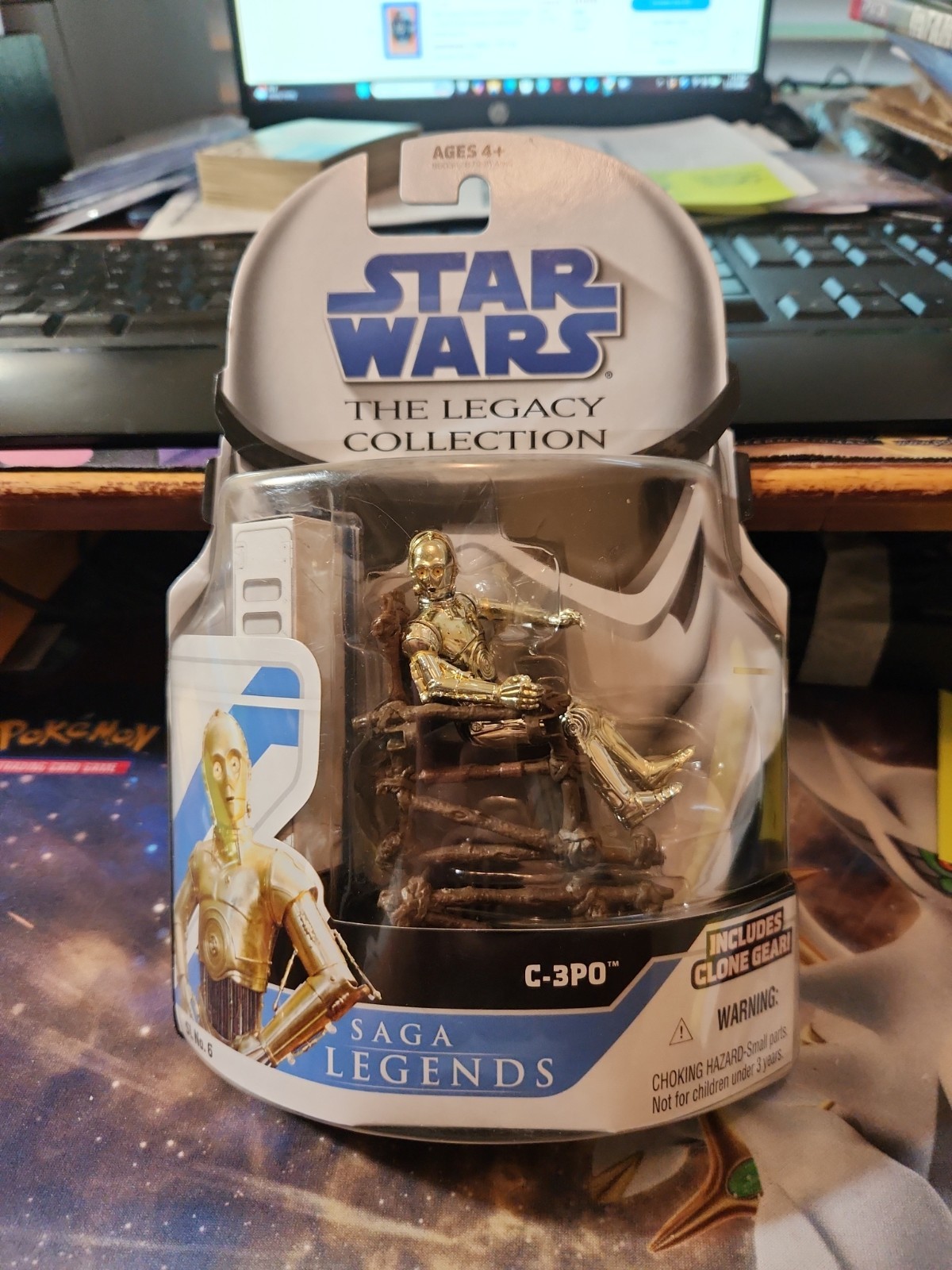 STAR WARS LEGACY COLLECTION -C-3PO/ SL 6 / SAGA LEGENDS 2008-NUOVO