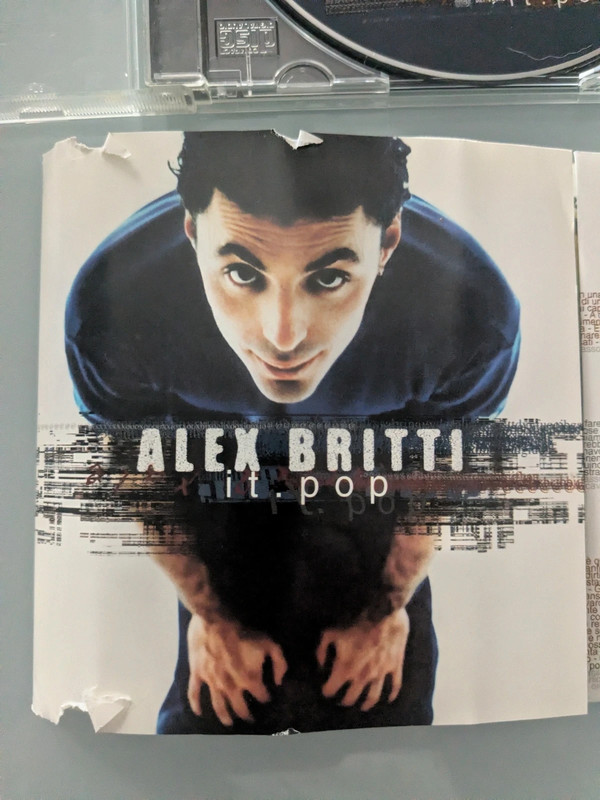 CD Alex Britti It Pop album 1998 originale
