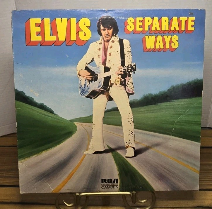 Elvis Presley Separate Ways Vinyl LP Album 1972 RCA Camden CAS-2611 VG+ Rock