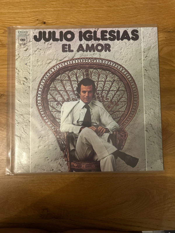 Vinil Julio Iglesias – El Amor (LP 1975) • Com Capa Protetora