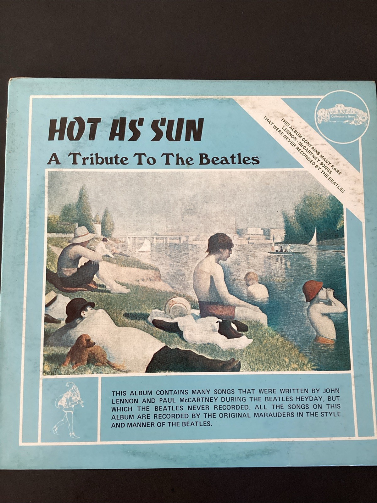 MARAUDERS: hot as sun, a tribute to the beatles Pied Piper Records 7904. LP