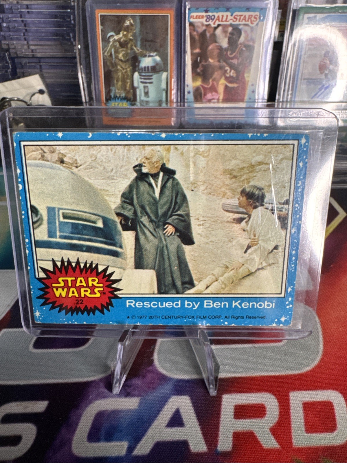 1977 STAR WARS (blu) #22 salvato da Ben Kenobi