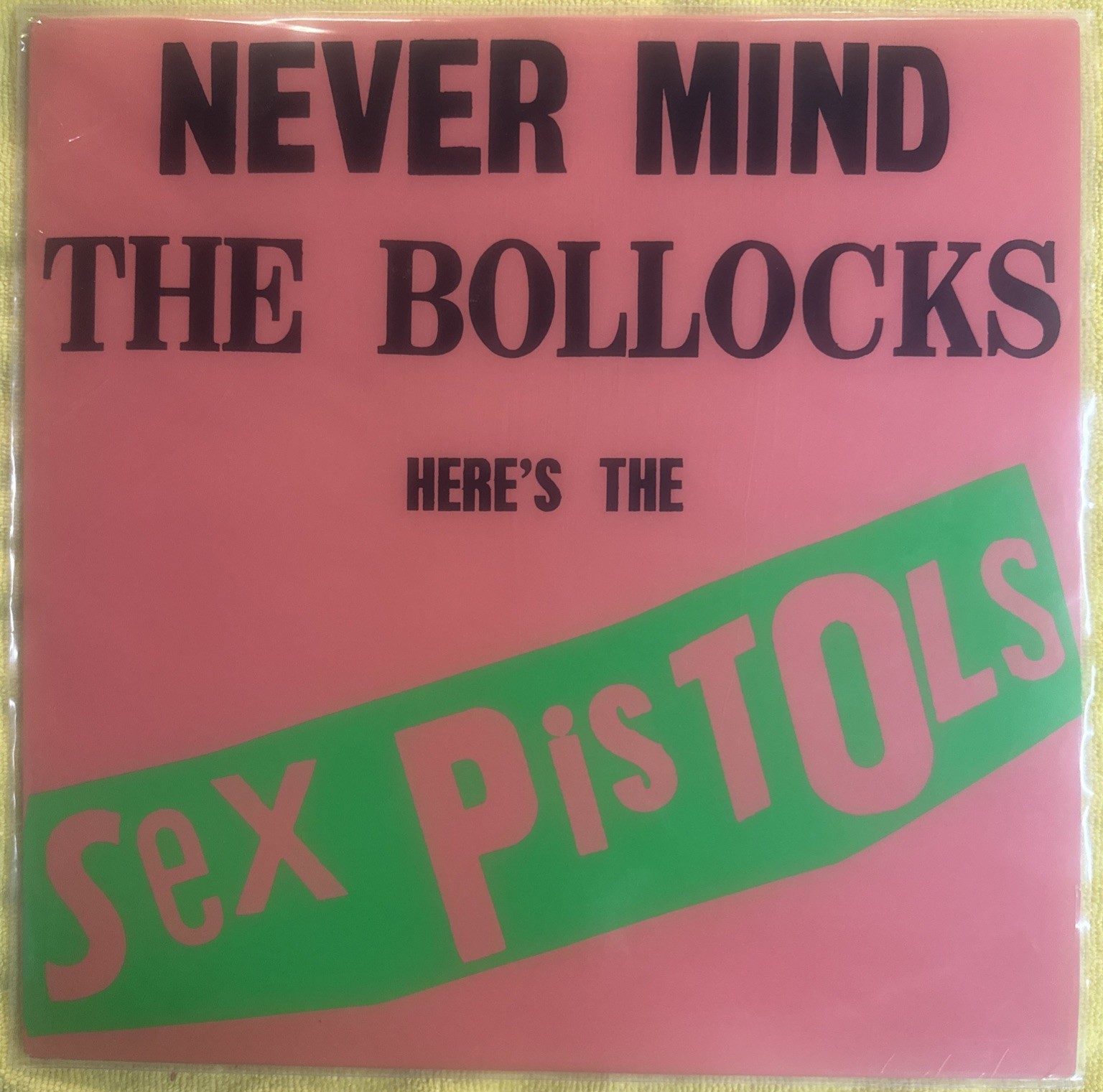 Sex Pistols Never Mind The Bollocks LP 180g Vinyl 2008 Warner R1 3147 Punk NM/NM
