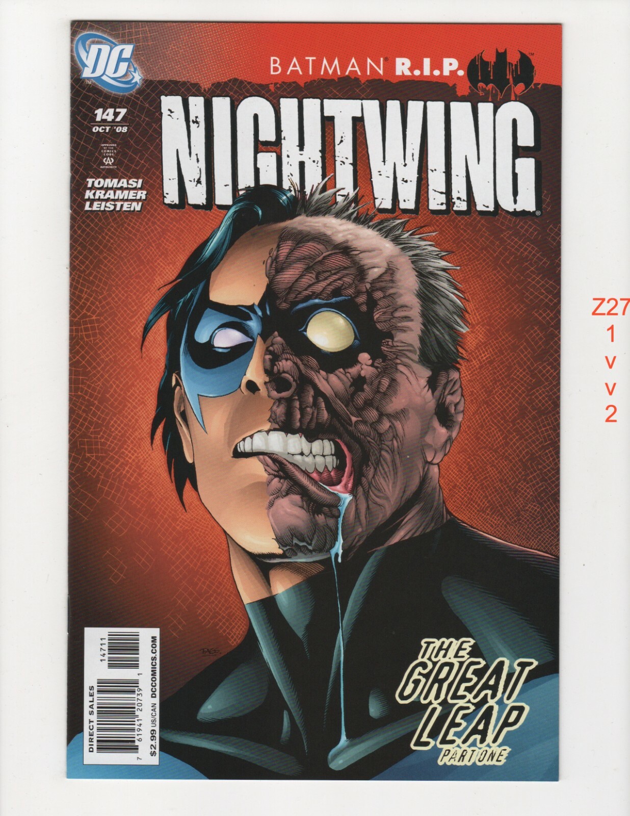 Nightwing #147 VF/NM 1996 DC z2712