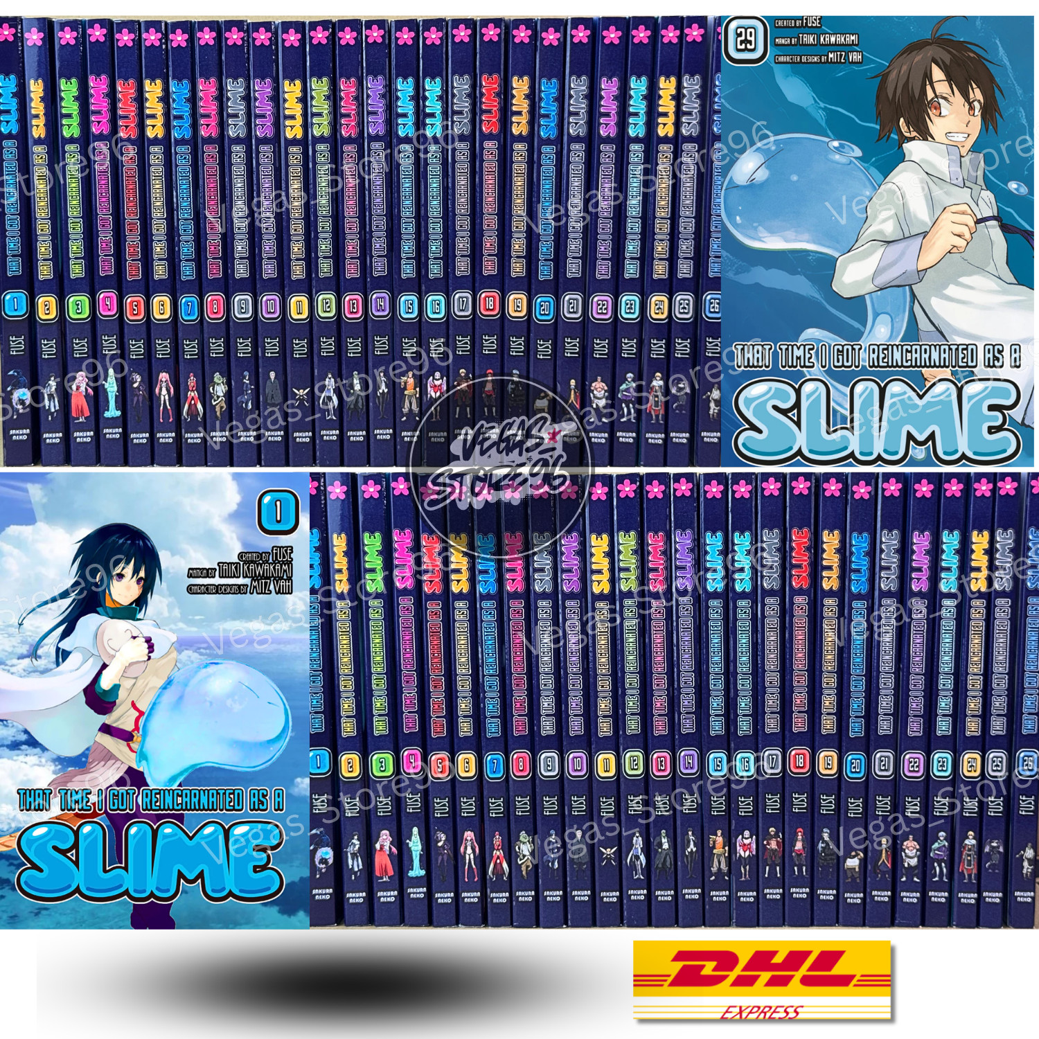 That Time I Got Reincarnated as a Slime Manga Vol.1-29 Versione Inglese Set Completo