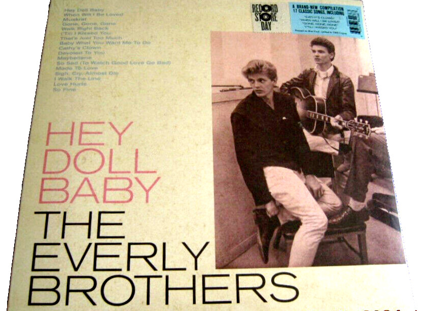 THE EVERLY BROTHERS TIRAGE LIMITÉ VINYLE BLEU 180g "Hey Doll Baby" EU WARNER LP
