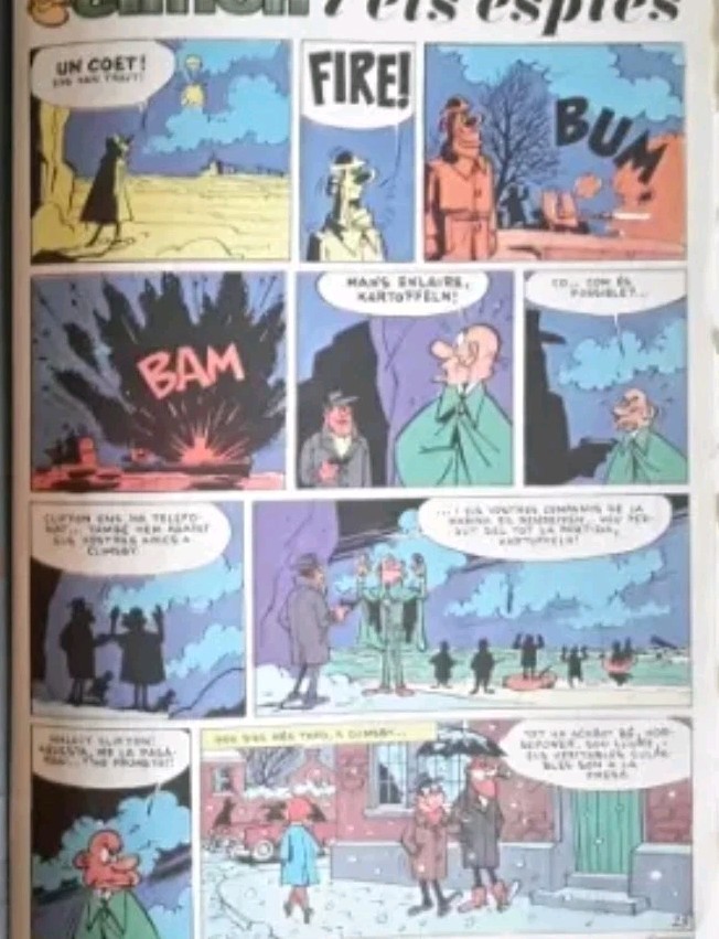 Clifton 1970 fumetto interno.rivista rivista completa