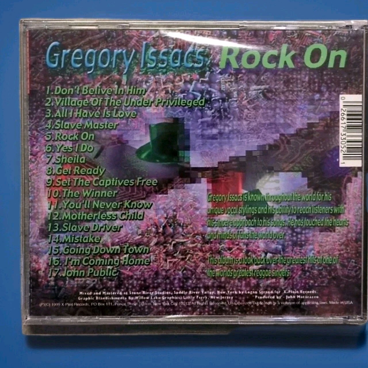 CD Gregory Isaacs Rock On New Sealed Get Ready Motherless Child Mistake Rare 