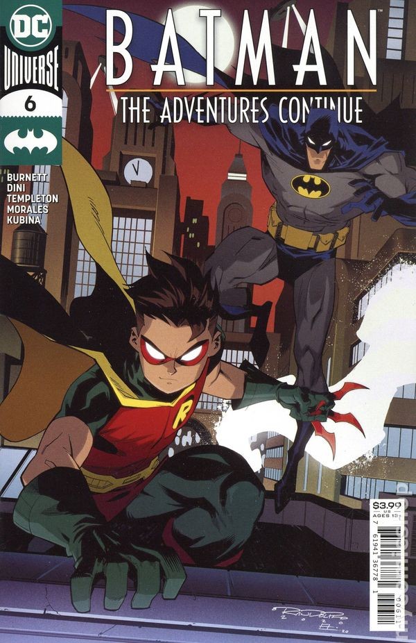 Batman le avventure continuano #6A Randolph VF 2021 immagine stock