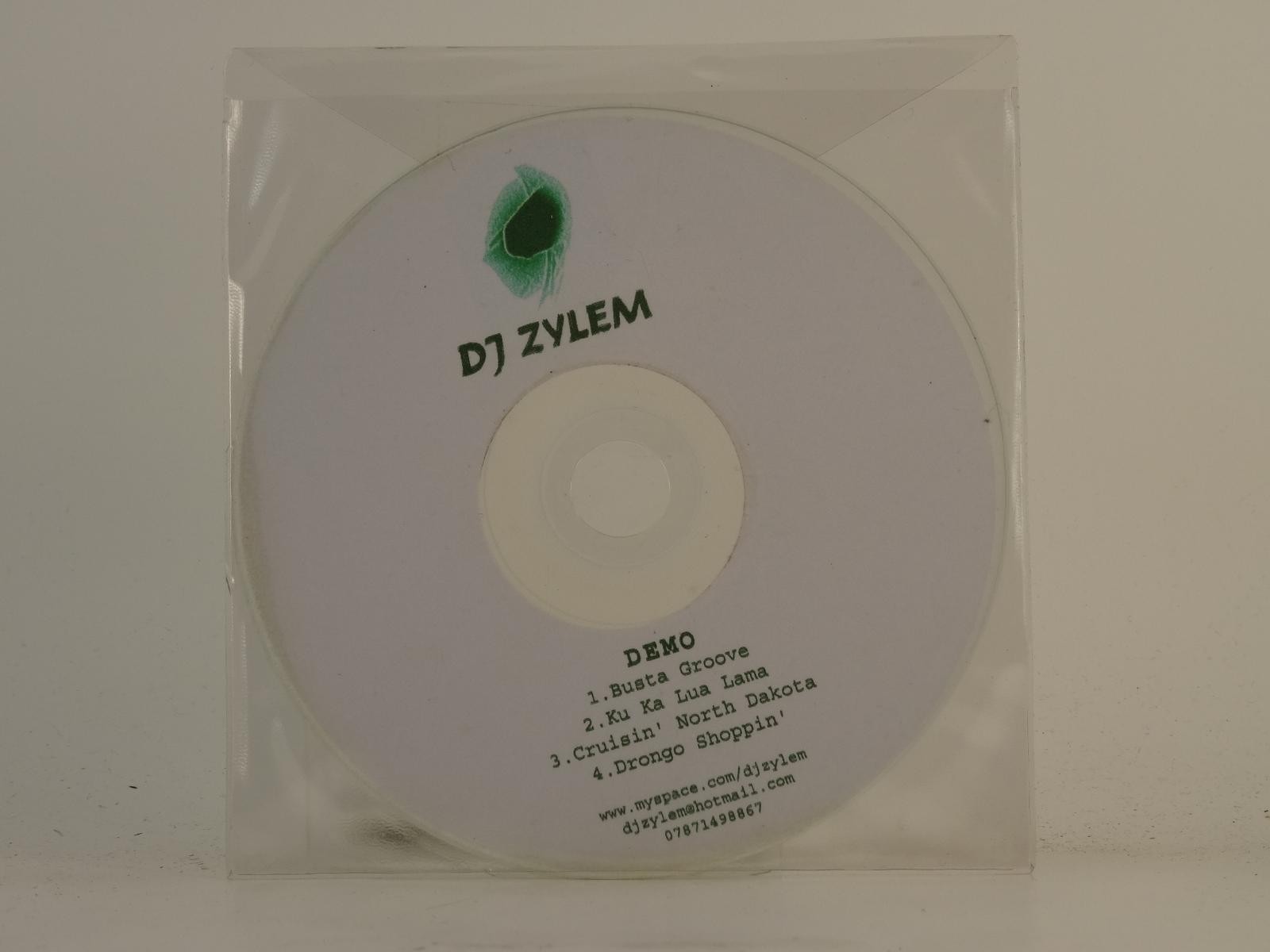 DJ ZYLEM BUSTA GROOVE (H1) 4 Track Promo CD Single plus Plastic Sleeve 