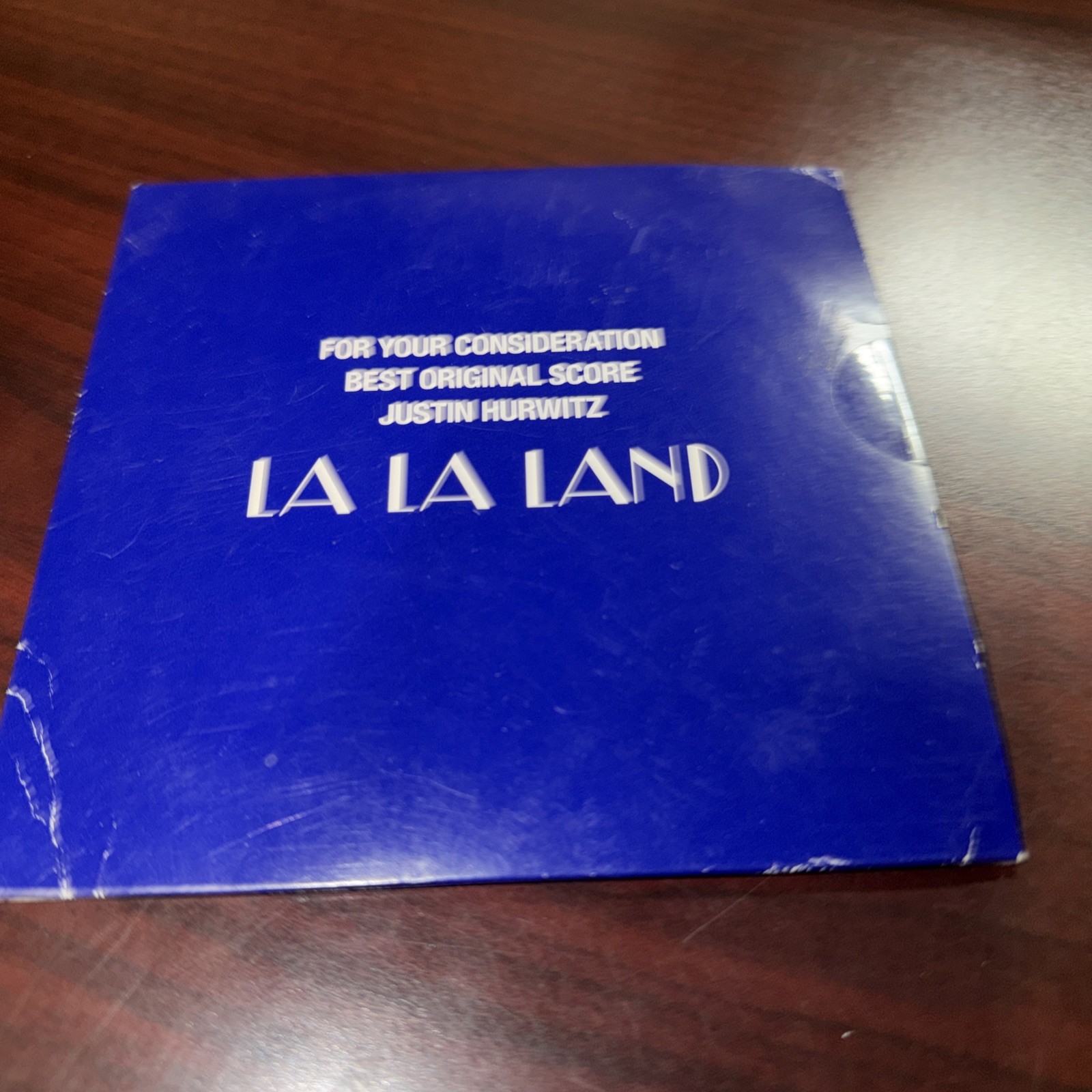 La La Land Justin Hurwitz Damien Chazelle FYC Oscars Promo CD Soundtrack Score