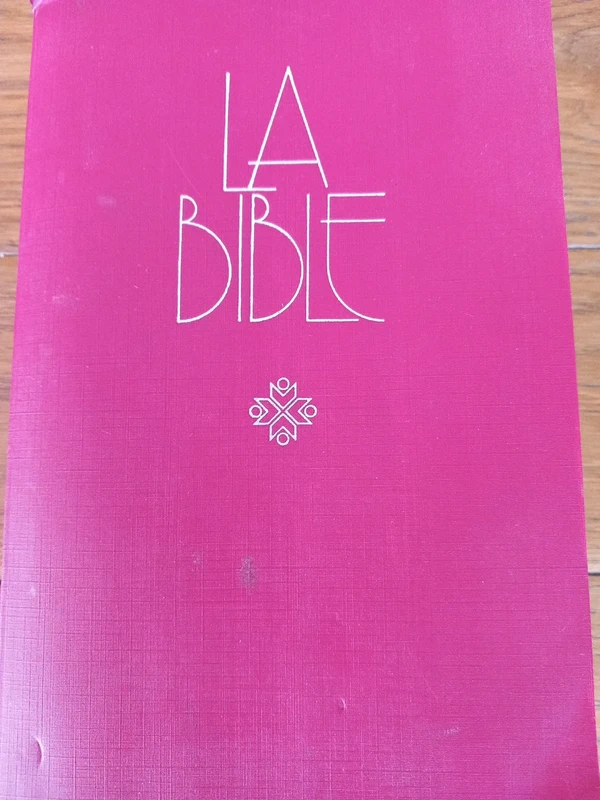 Livre : La Bible
