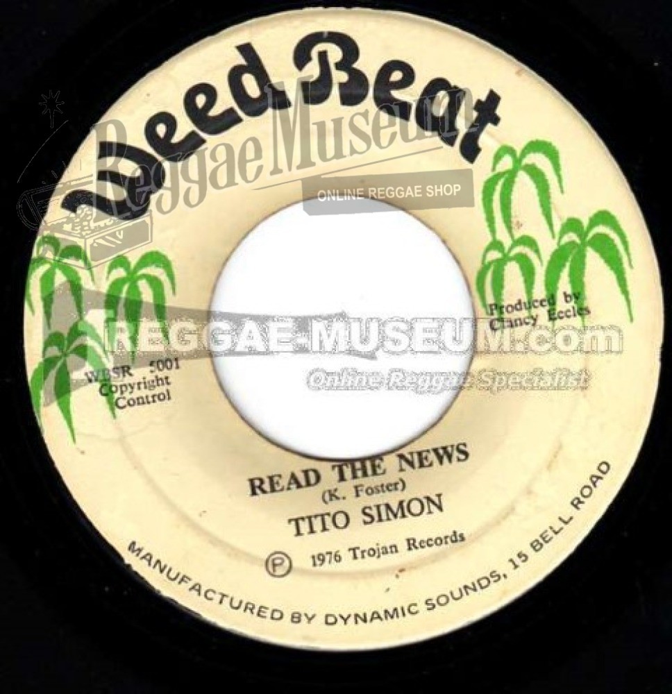 Tito Simon - Read The News [Weed Beat 7"]