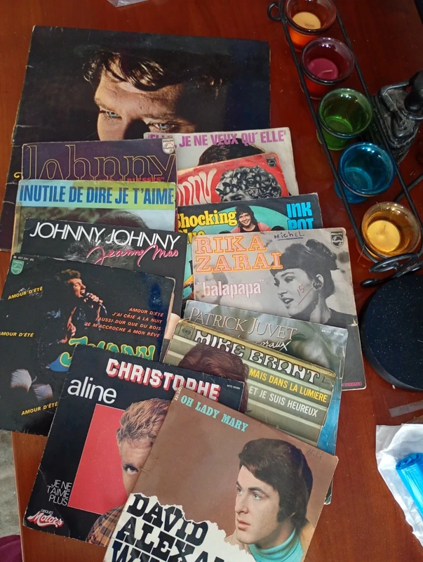 Lot de vynils 45T et 33T