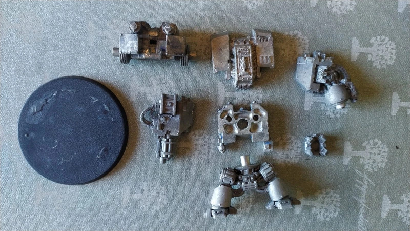Warhammer 40k Space Marines Dreadnought Metal